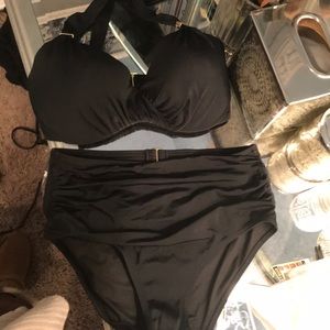 High waisted VS bikini Set